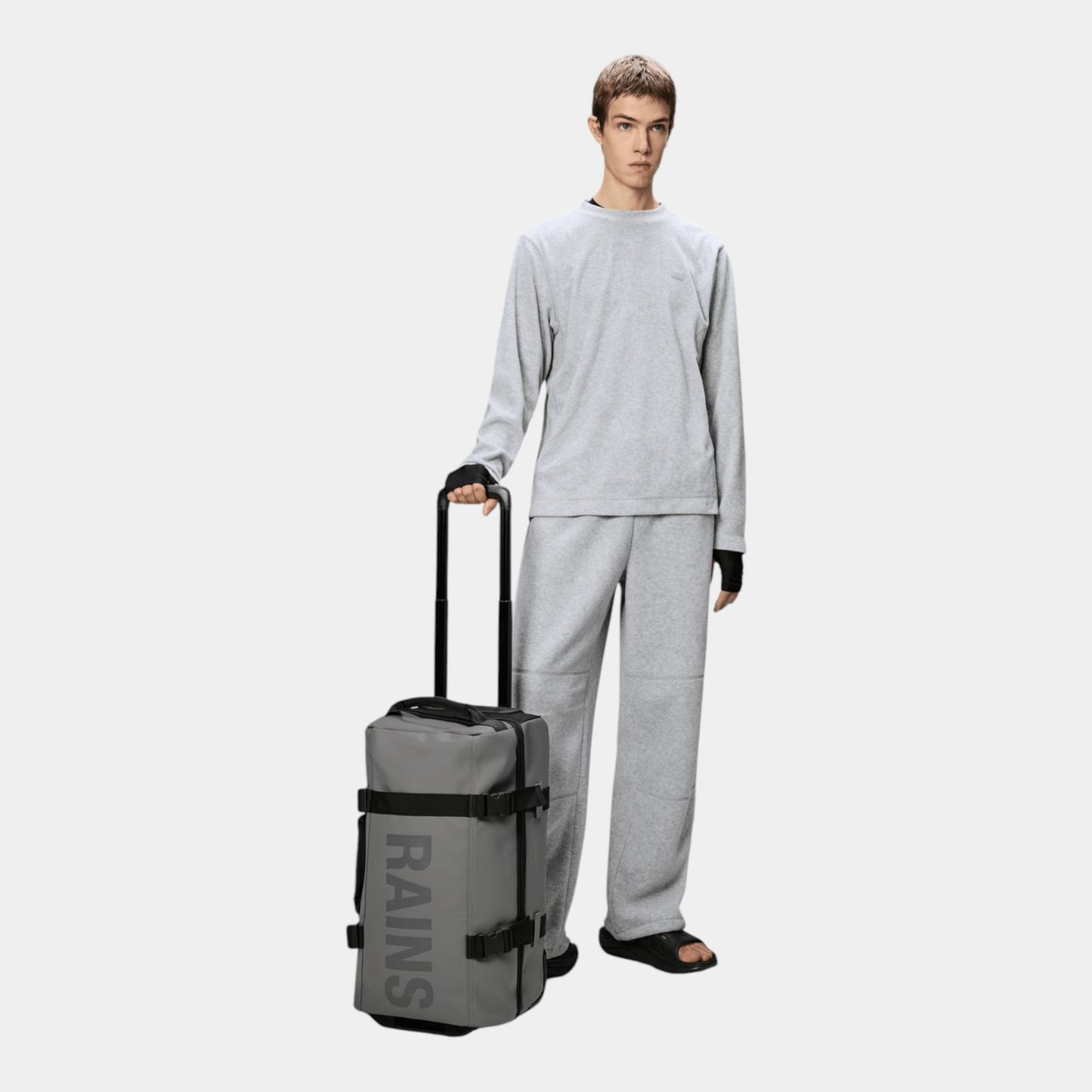 RAINS Rains Trolley Texel Cabin - Grigio - Hubert Humangoods