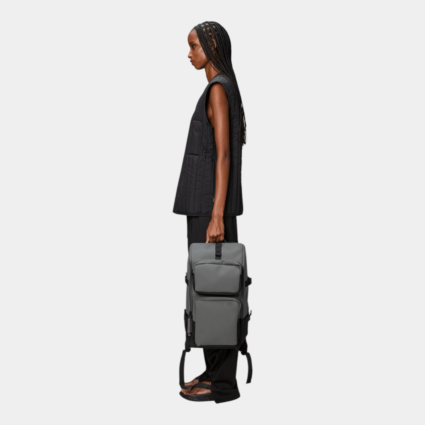 RAINS Rains Zaino Trail Cargo - Grigio - Hubert Humangoods