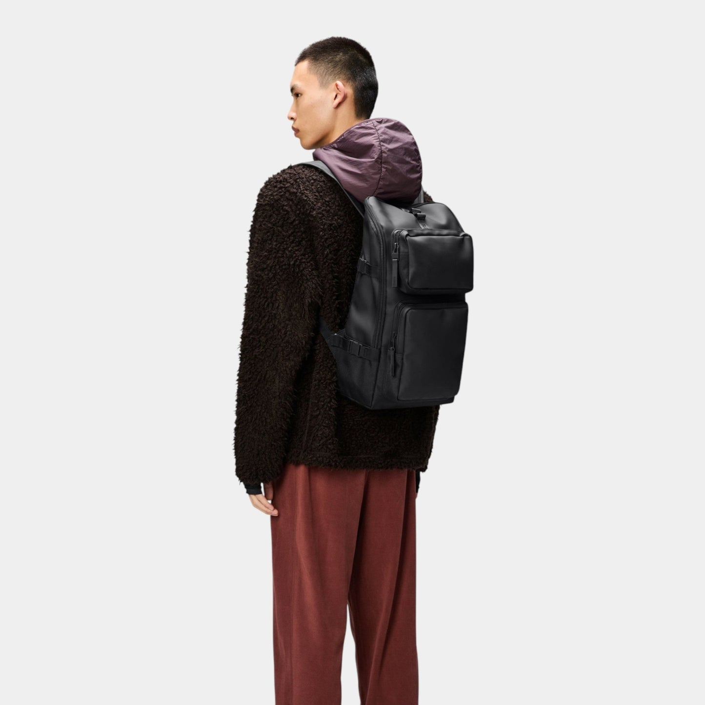 RAINS Rains Zaino Trail Cargo - Nero - Hubert Humangoods