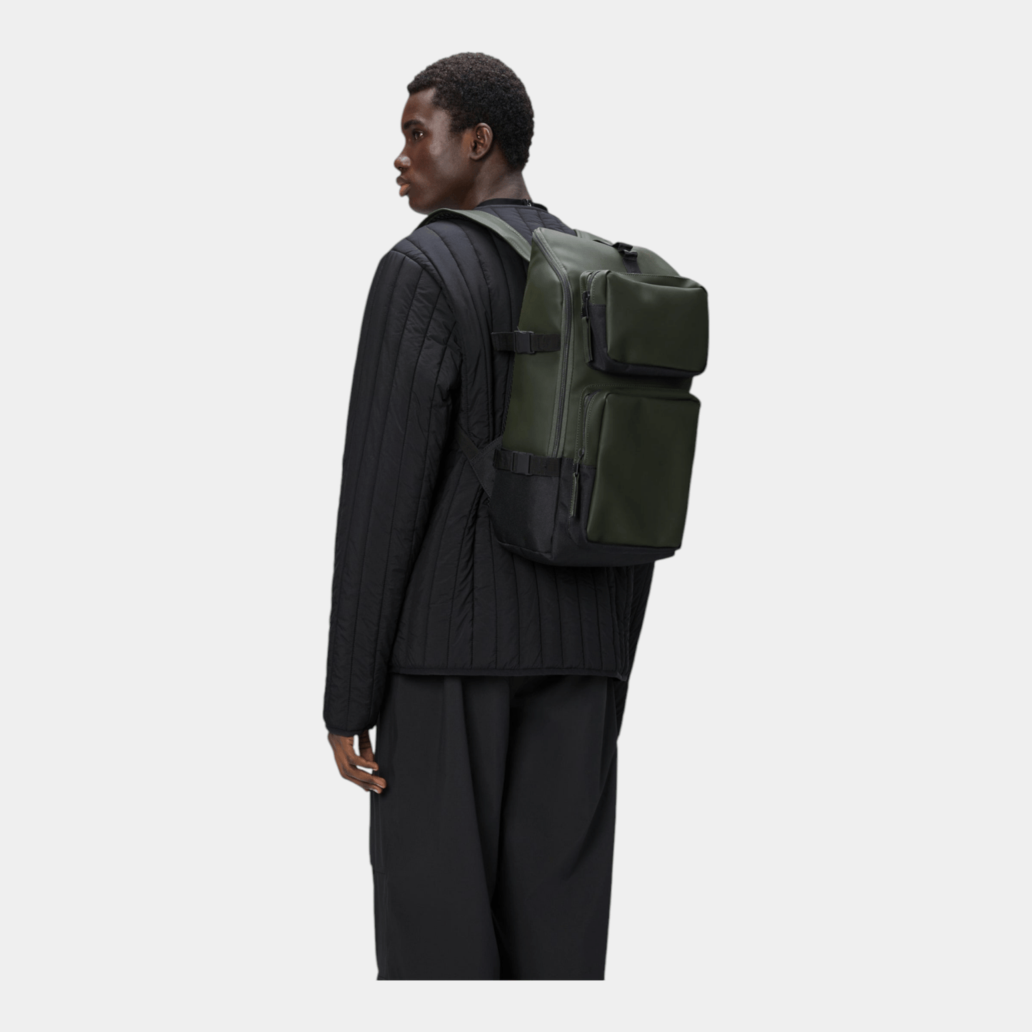 RAINS Rains Zaino Trail Cargo - Verde - Hubert Humangoods