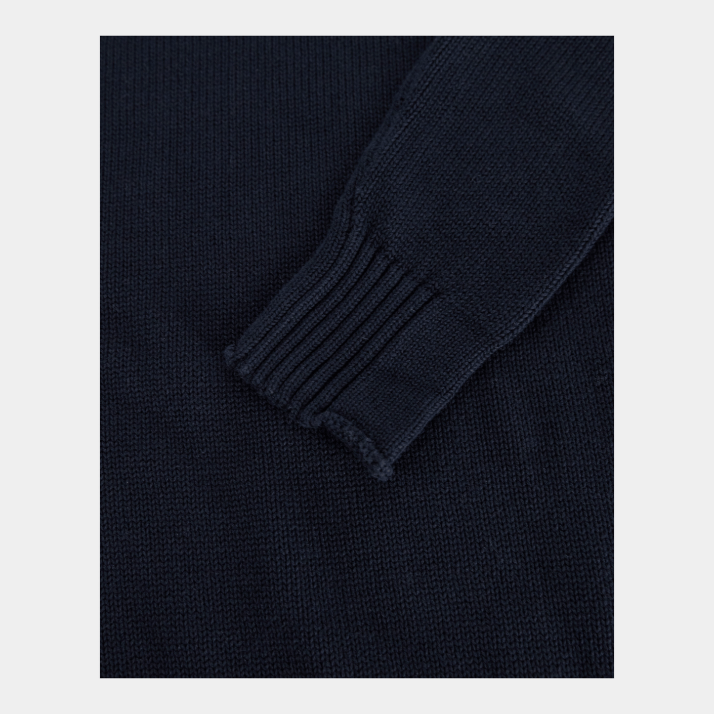 SCAGLIONE Scaglione Maglia boxy in cotone con dettagli - Blu - Hubert Humangoods