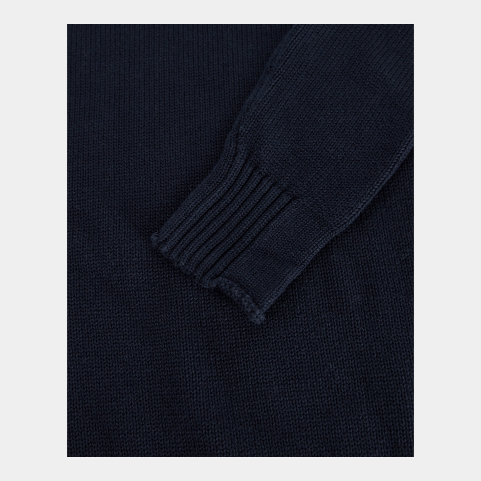SCAGLIONE Scaglione Maglia boxy in cotone con dettagli - Blu - Hubert Humangoods