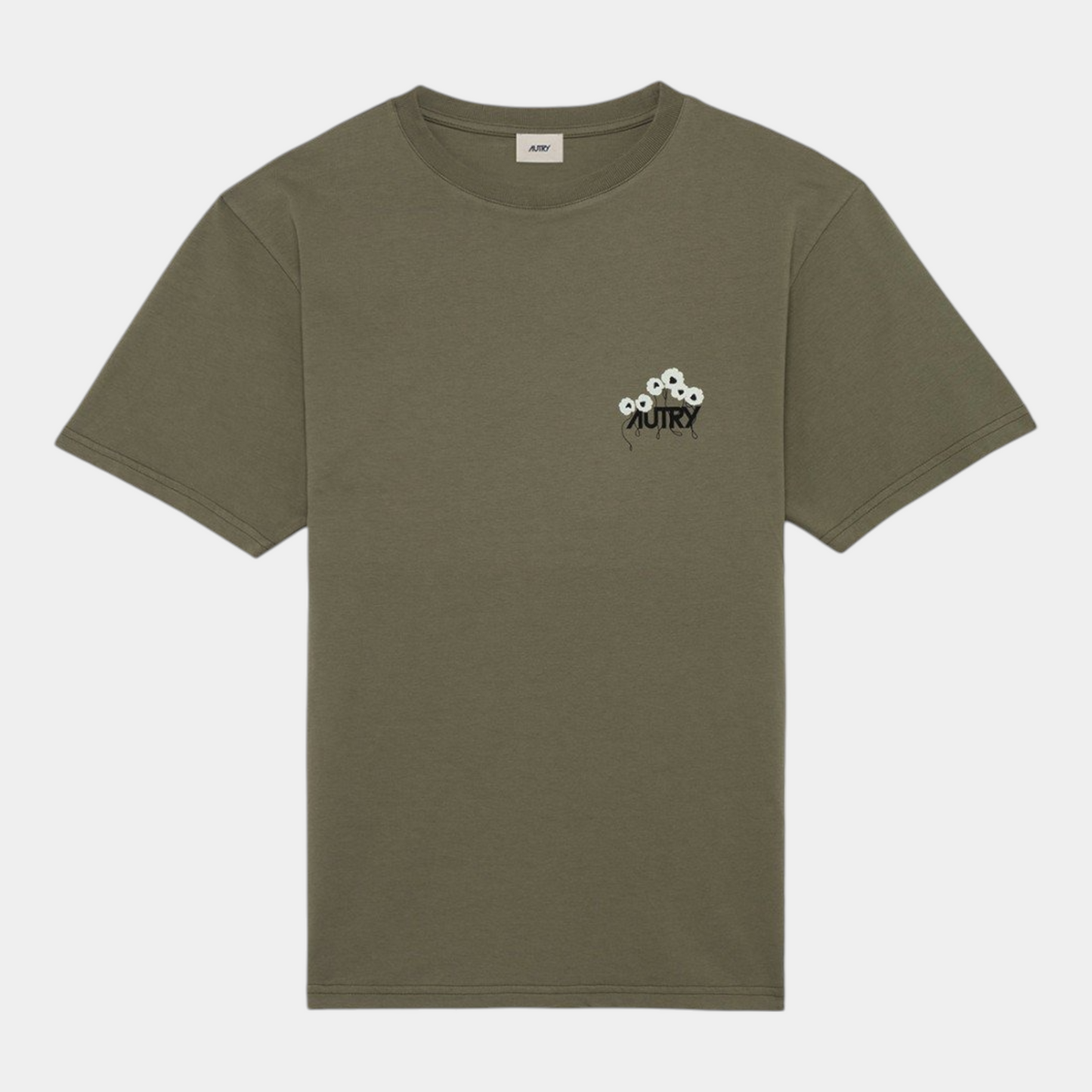 Autry Tee Shirt grafica floreale - Militare