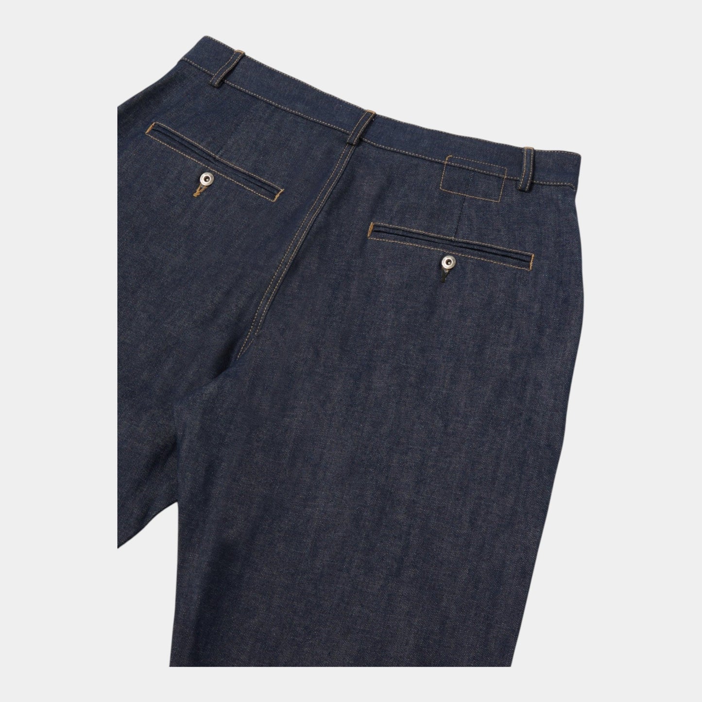 UNIVERSAL WORKS Universal Works Pantalone Military Chino denim - Indaco - Hubert Humangoods