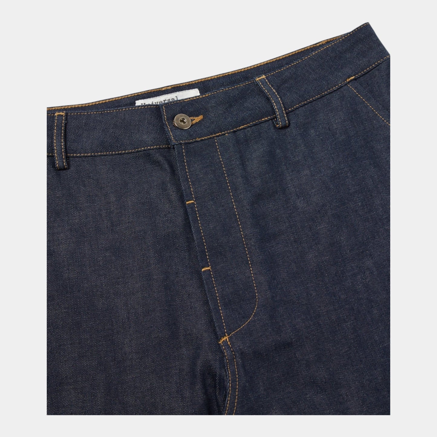 UNIVERSAL WORKS Universal Works Pantalone Military Chino denim - Indaco - Hubert Humangoods