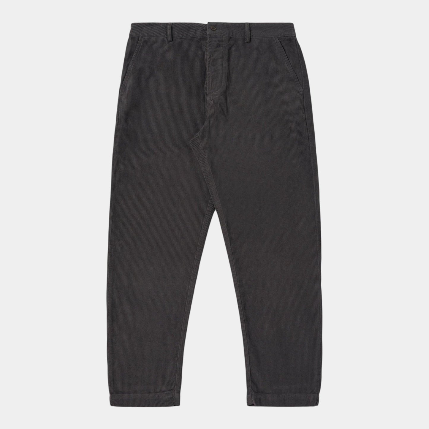 UNIVERSAL WORKS Universal Works Pantalone Military Chino in velluto - Grigio - Hubert Humangoods
