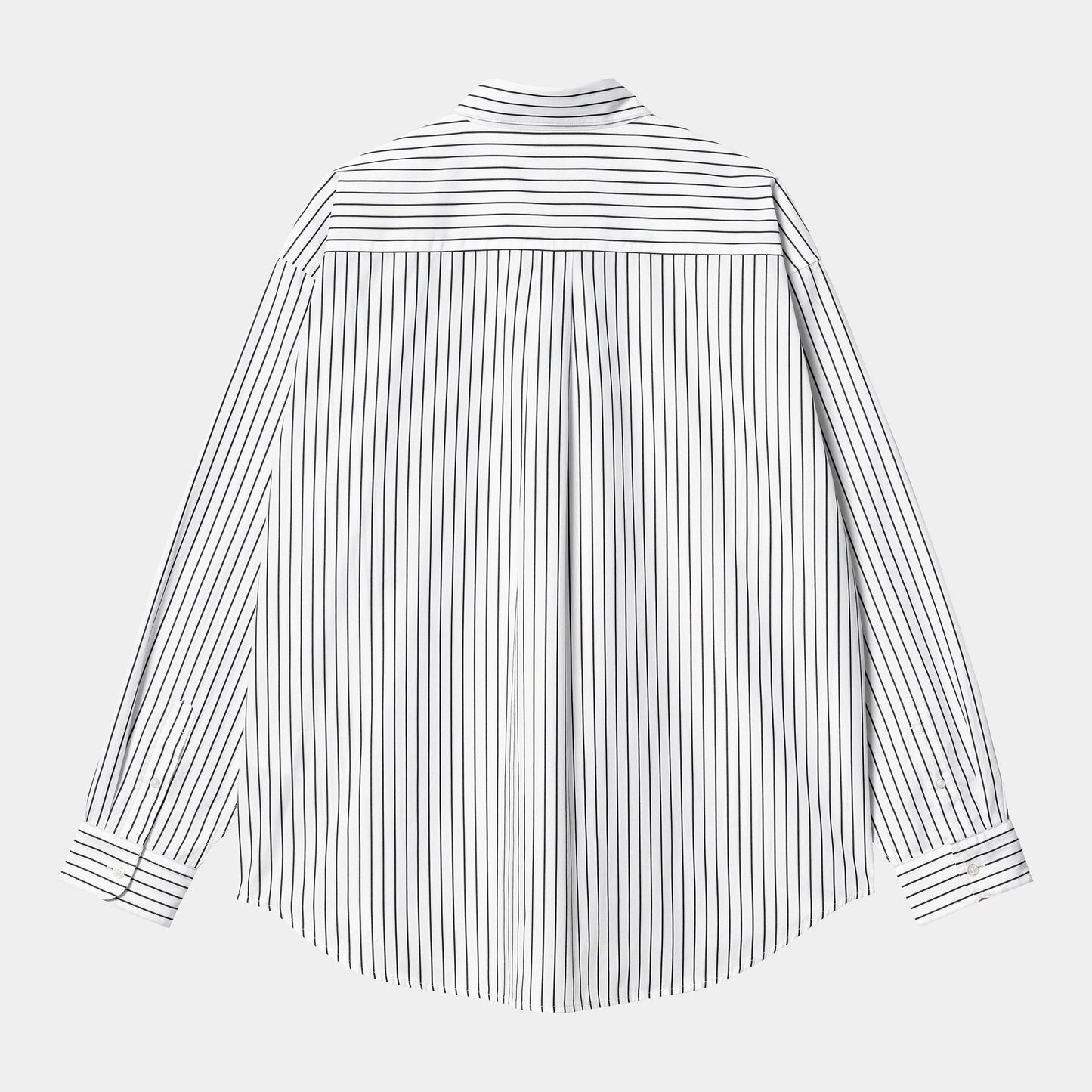CARHARTT WIP Carhartt Wip Camicia a righe Linus - Bianco/Nero - Hubert Humangoods
