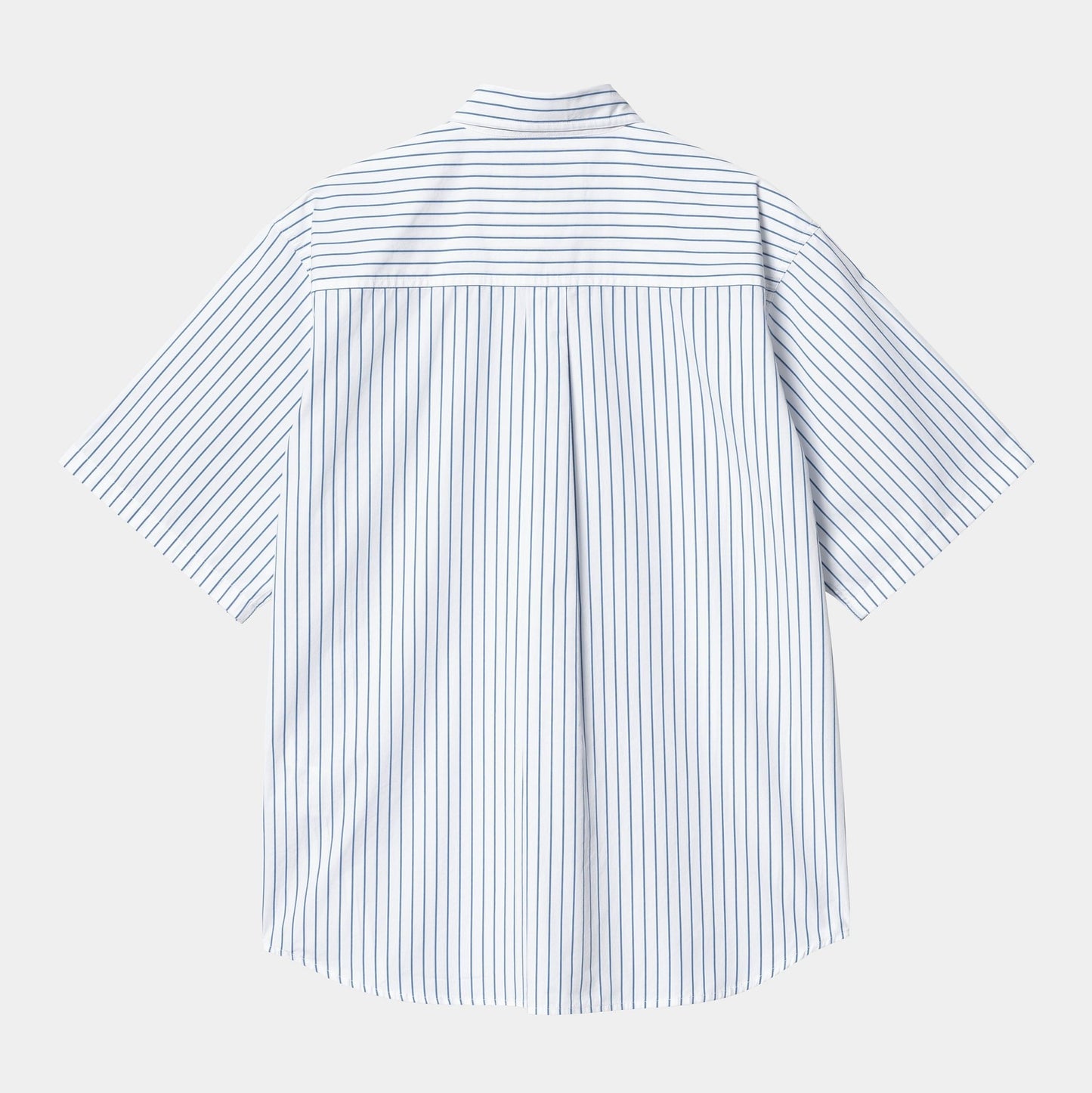 CARHARTT WIP Carhartt Wip Camiciotto a righe Linus - Bianco/Azzurro - Hubert Humangoods