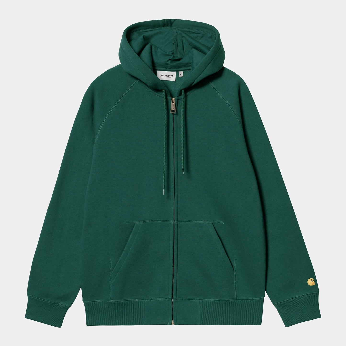 CARHARTT WIP Carhartt Wip Felpa Chase Zip e Cappuccio - Verde - Hubert Humangoods