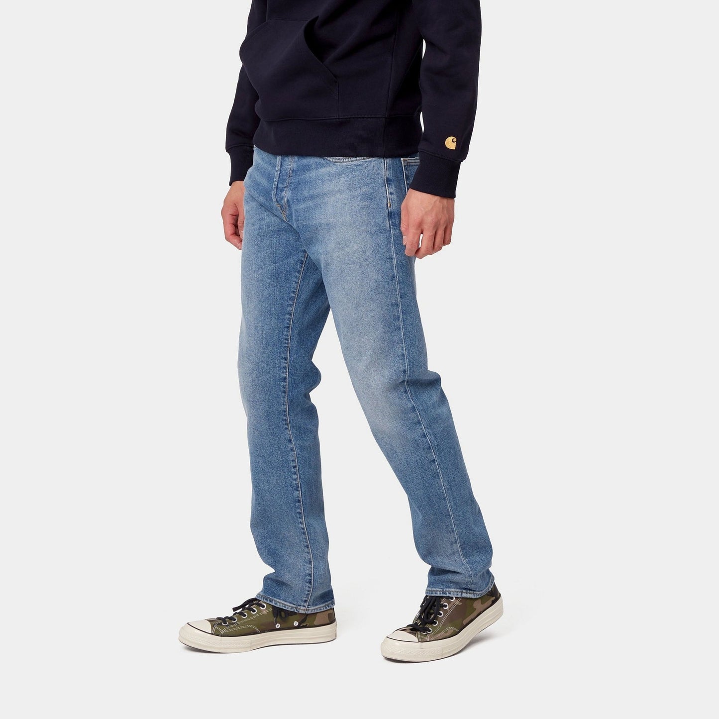 CARHARTT WIP Carhartt Wip Jeans Klondike in Mills denim - Blue Worn Bleached - Hubert Humangoods