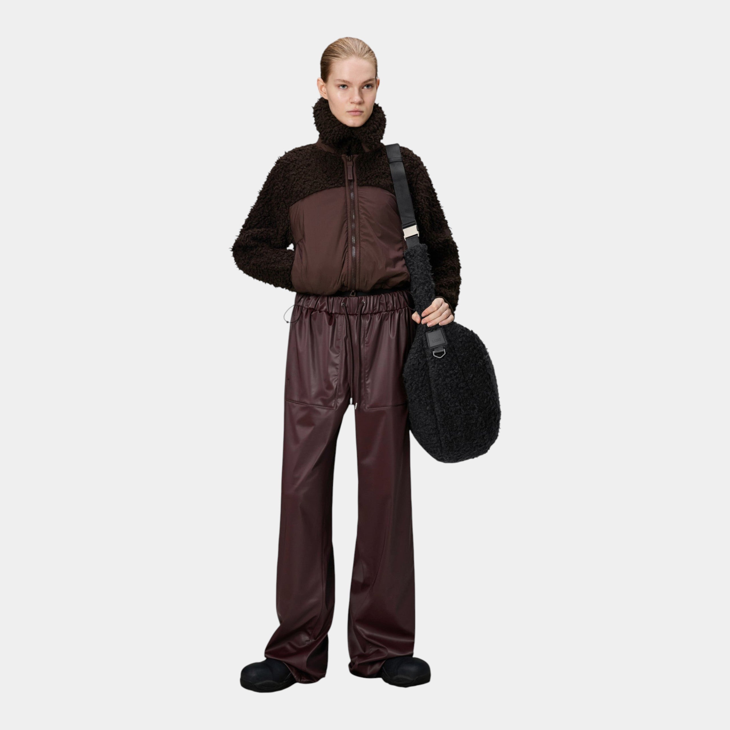 Rains Giacca Trikala Vision W - Bordeaux