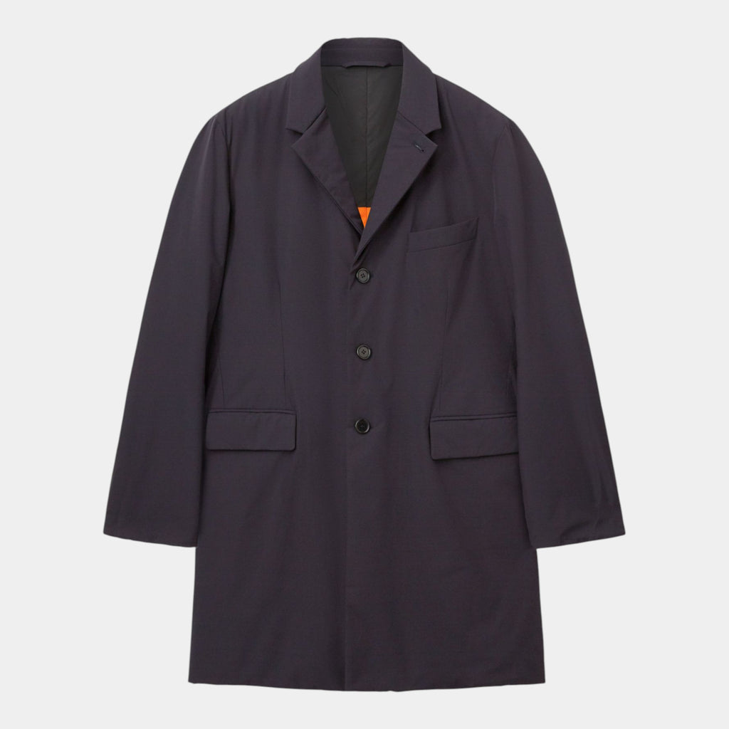 Aspesi Cappotto Nuvola in nylon opaco - Blu