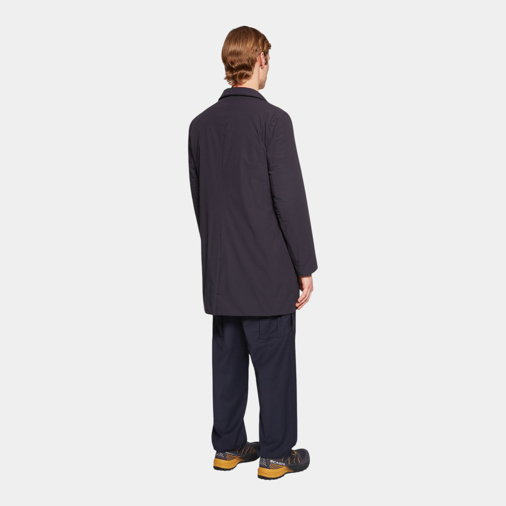Aspesi Cappotto Nuvola in nylon opaco - Blu