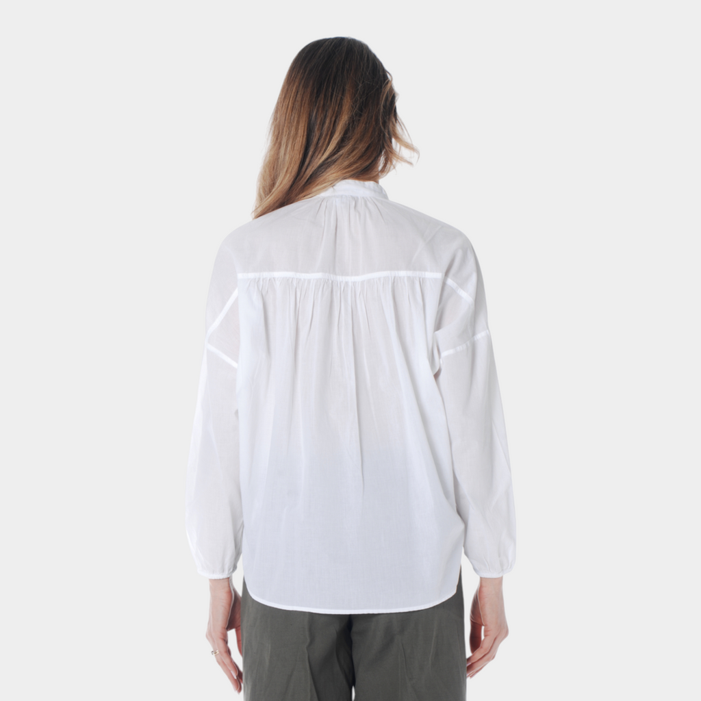 Aspesi Camicia in mussola di cotone - Bianco