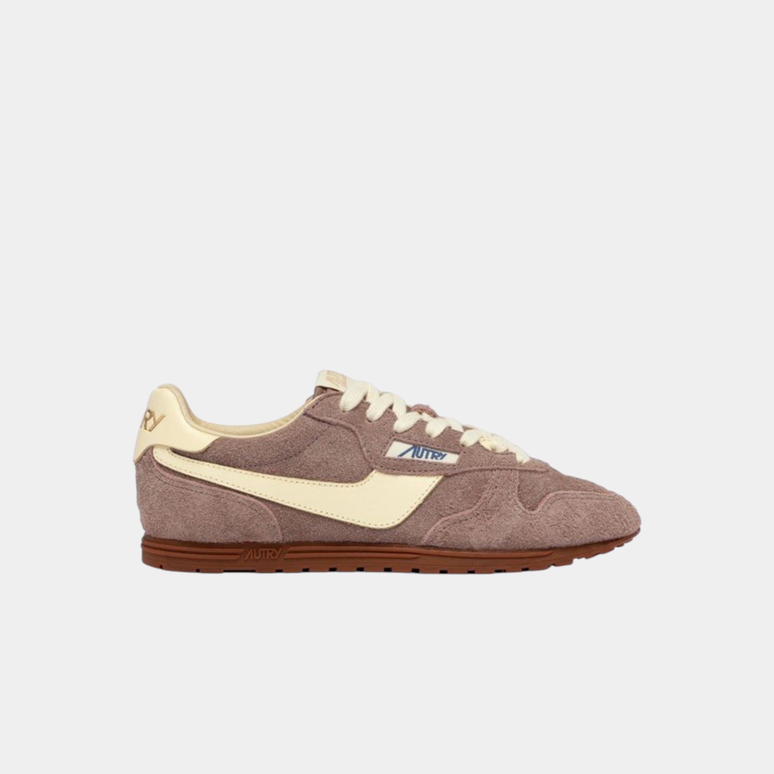 Autry Sneakers Windspin in suedee pelle - Marrone