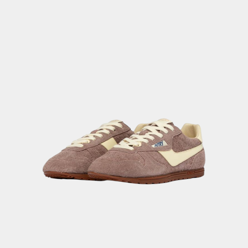 Autry Sneakers Windspin in suedee pelle - Marrone