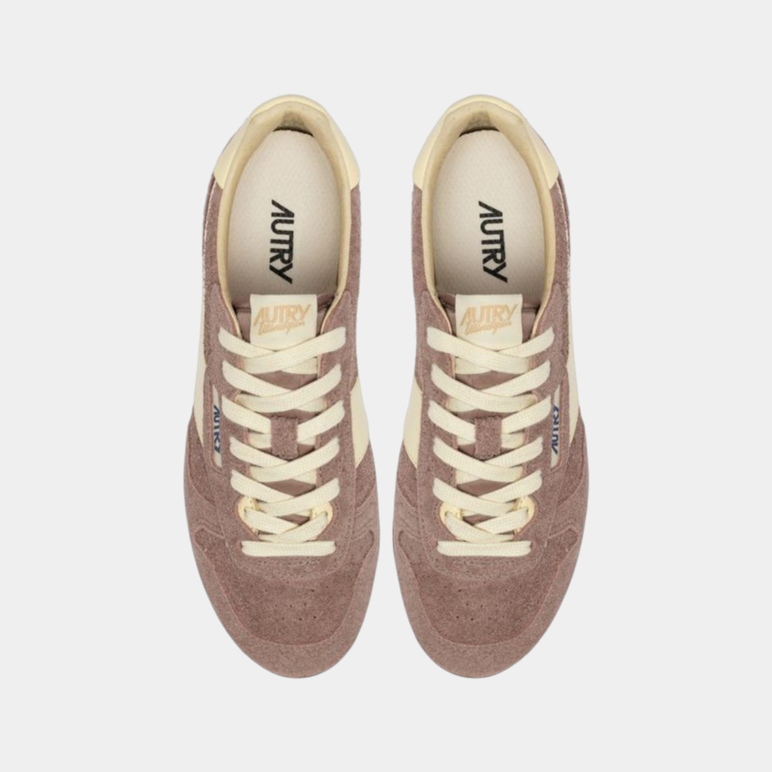 Autry Sneakers Windspin in suedee pelle - Marrone