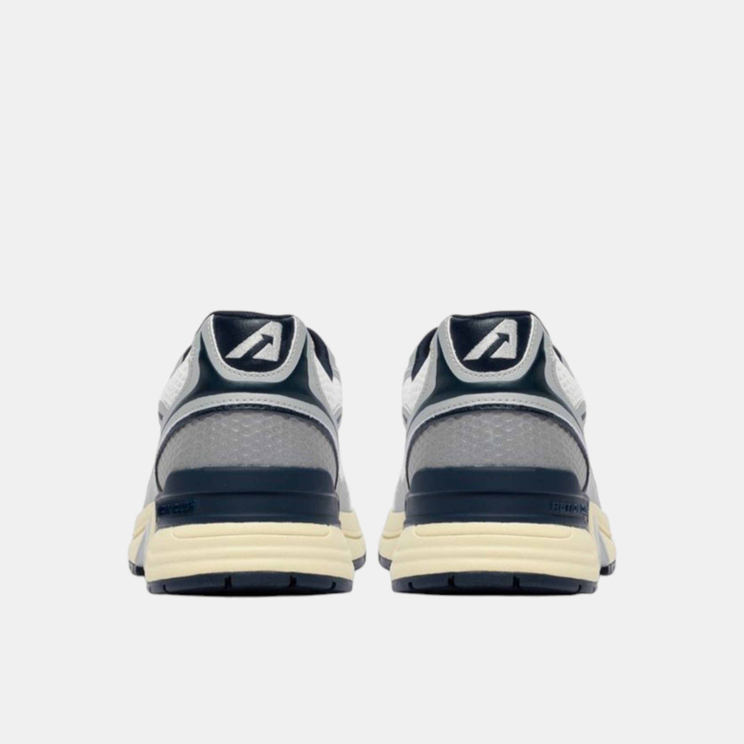 Autry Sneakers Hyperway in mesh e pelle - Bianco/Argento/Blu