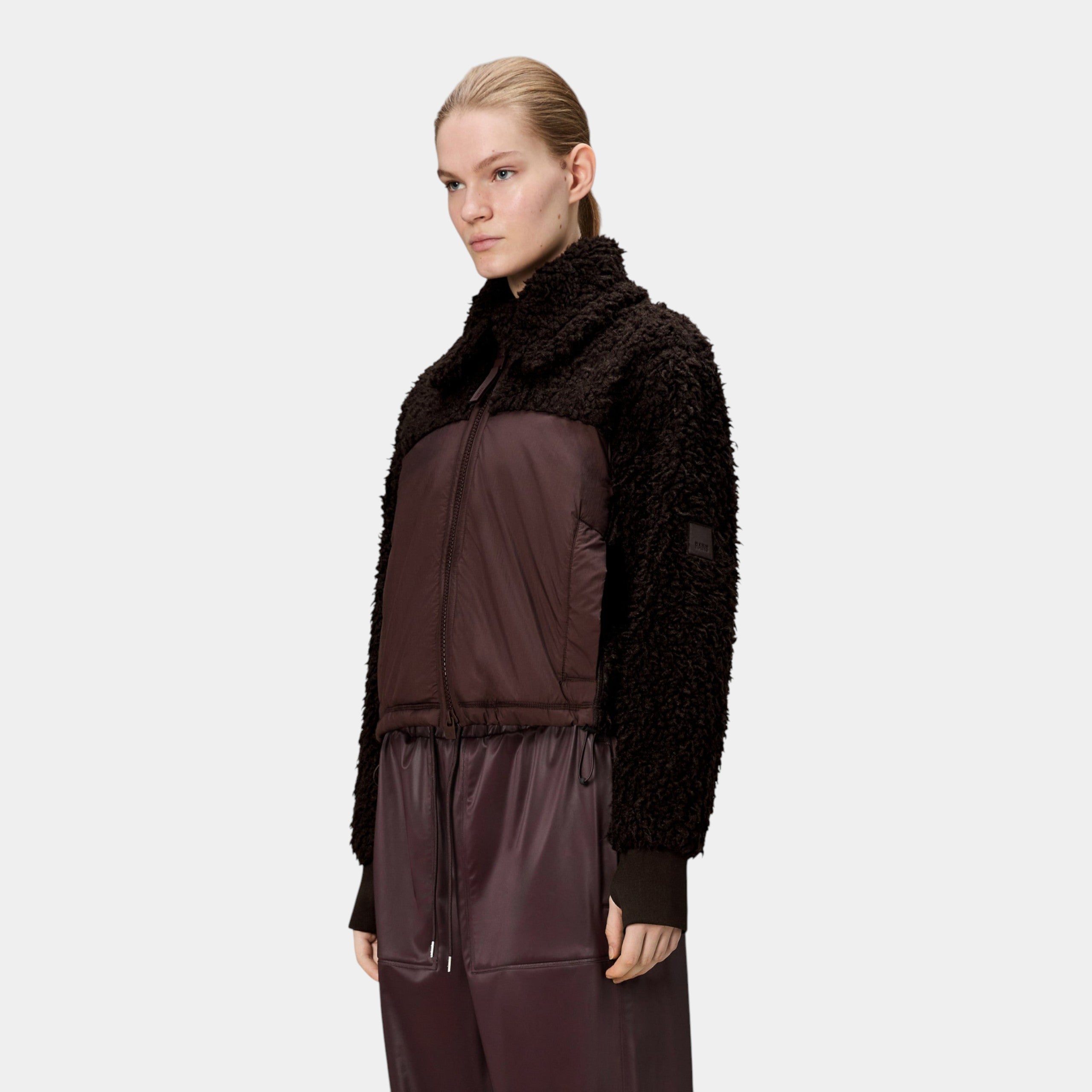 Rains Giacca Trikala Vision W - Bordeaux