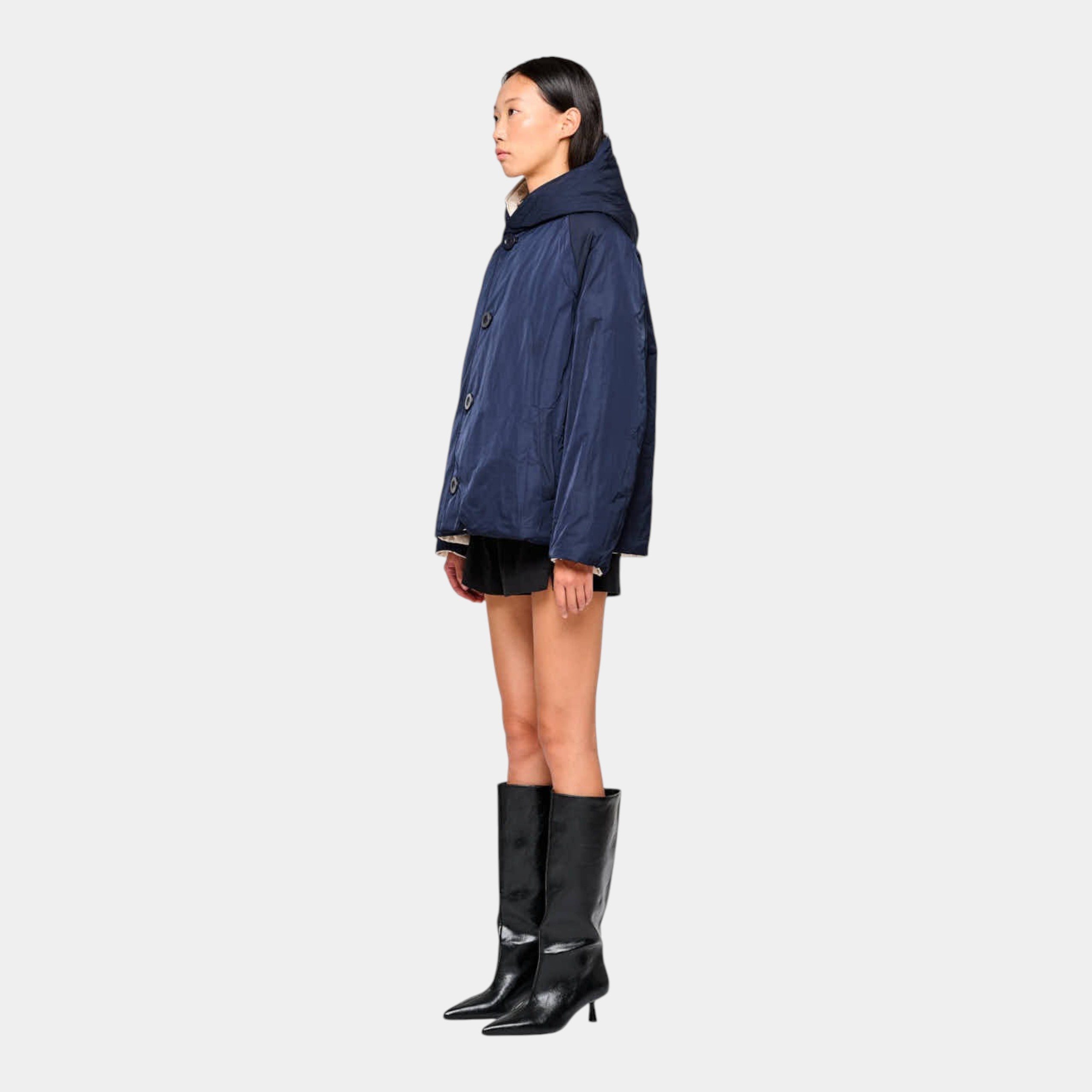 OOF WEAR - Oof Wear Giacca reversibile 9006 - Panna/Blu/7 - Hubert Humangoods