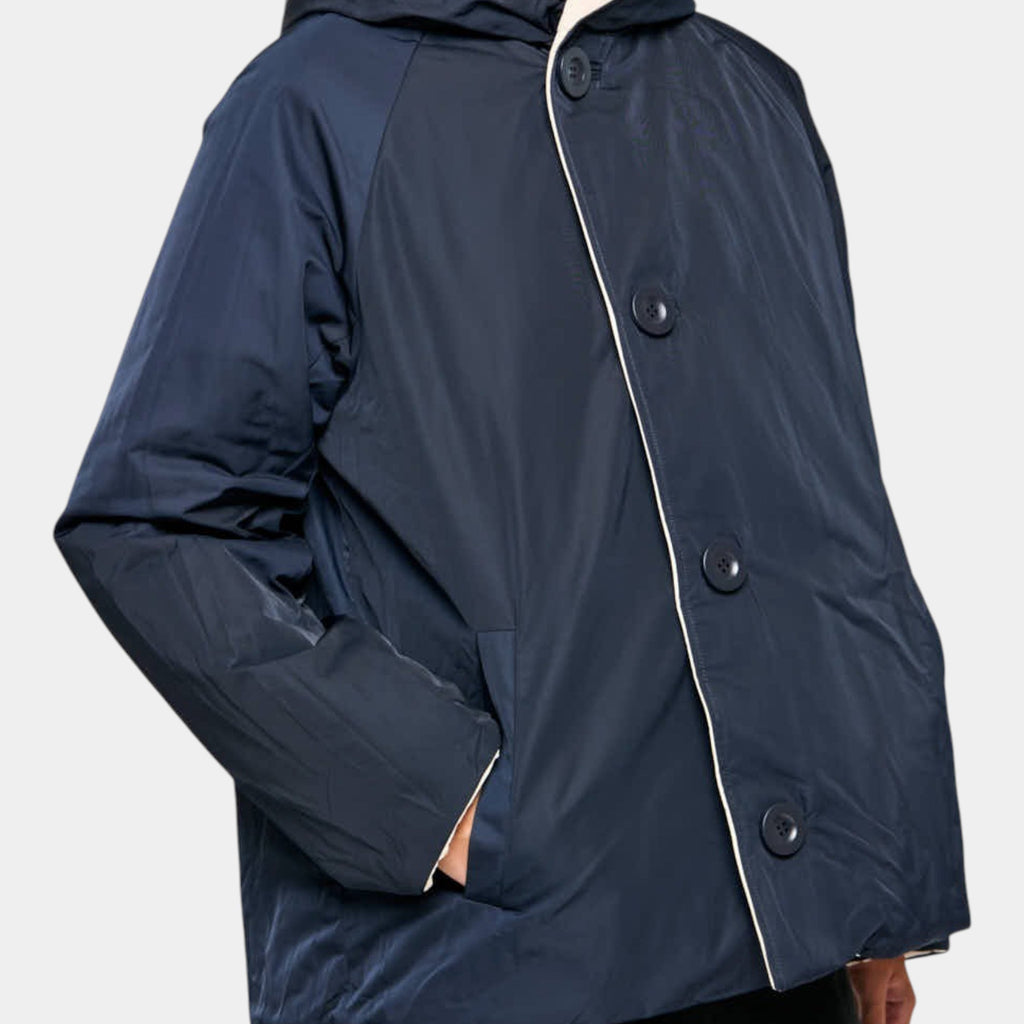 OOF WEAR - Oof Wear Giacca reversibile 9006 - Panna/Blu/9 - Hubert Humangoods