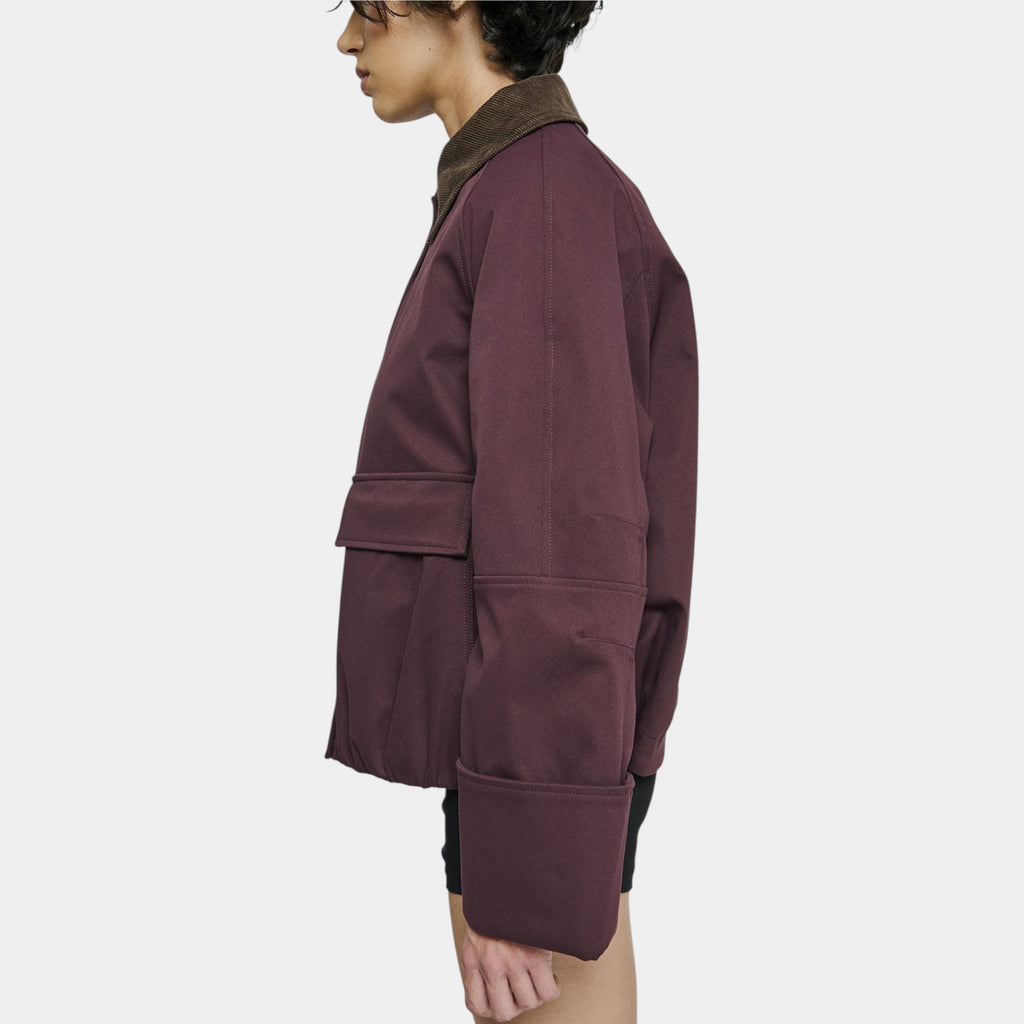 OOF WEAR - Oof Wear Giacca Utility - Bordeaux/6 - Hubert Humangoods