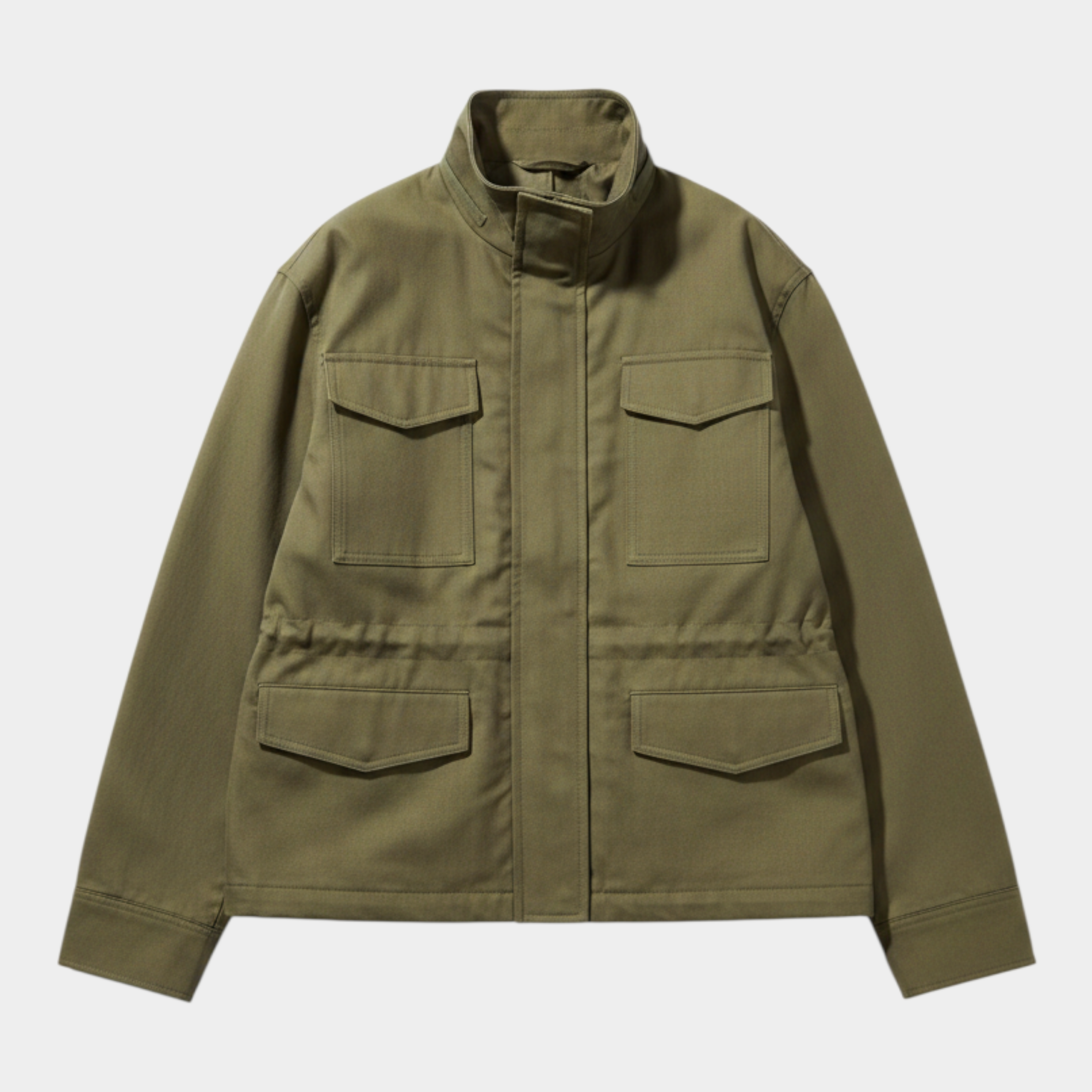 Oof Wear Hackney Field Jacket in cotone - Oliva
