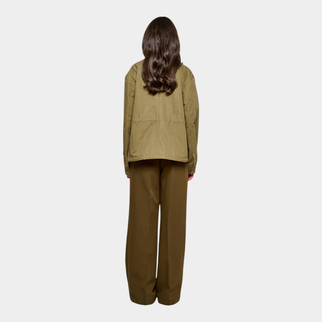 Oof Wear Hackney Field Jacket in cotone - Oliva