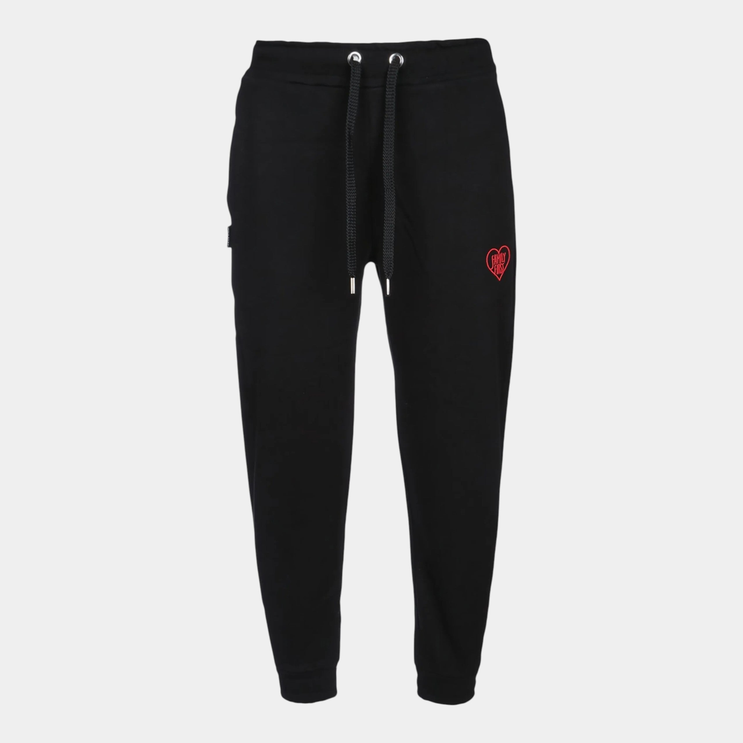 Family First Jogger Heart - Nero