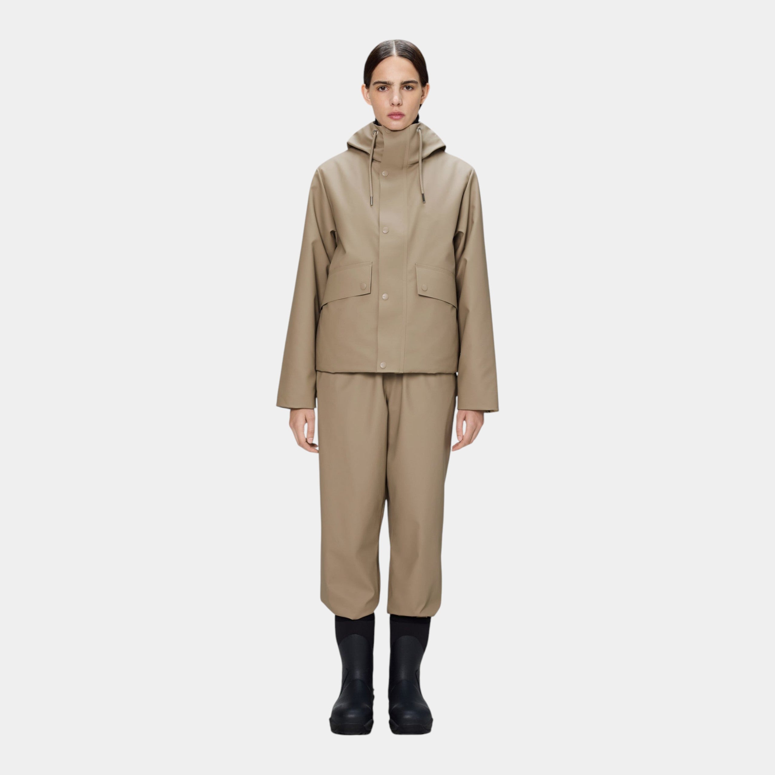 Rains Parka impermeabile - Beige