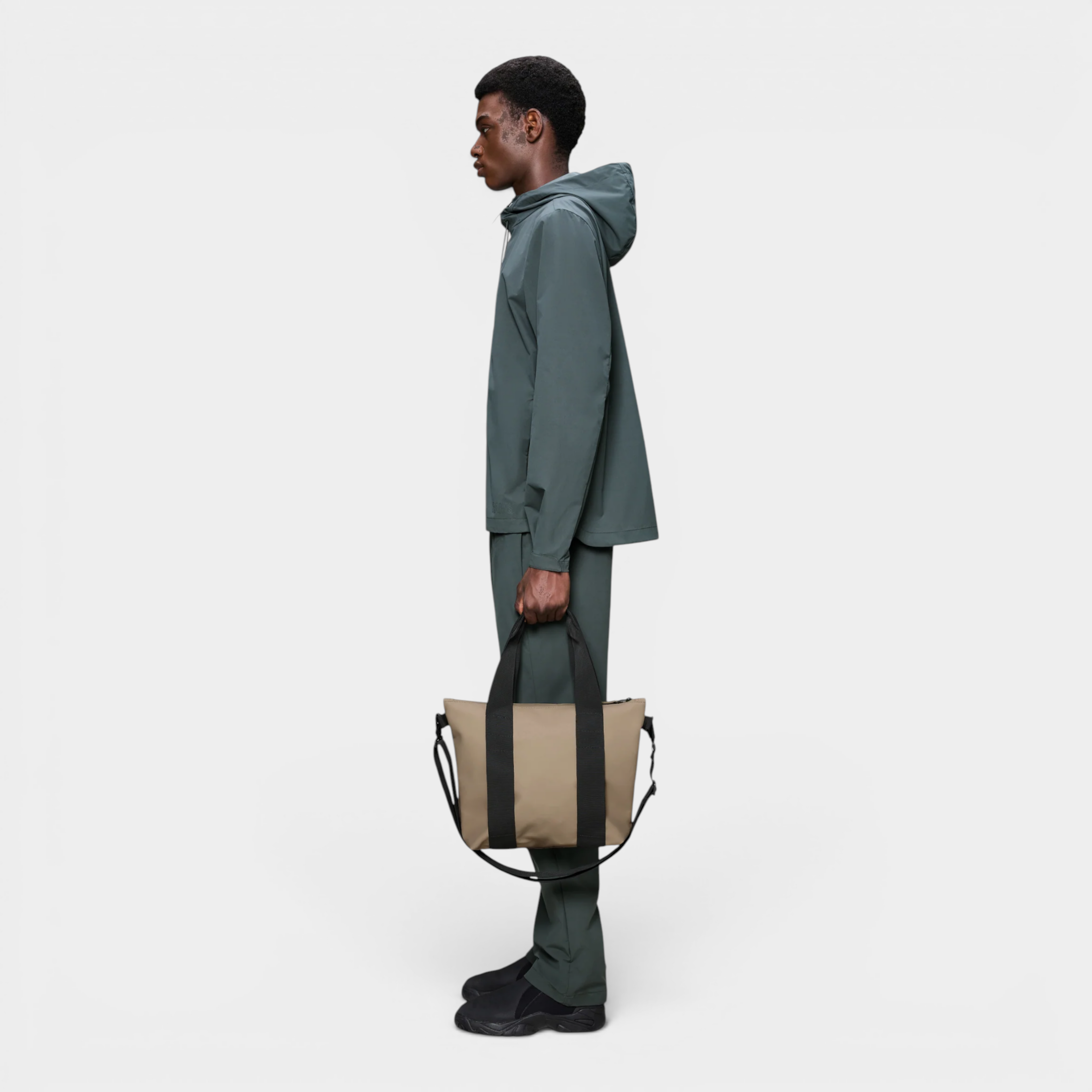 Rains Borsa Tote bag micro - Beige