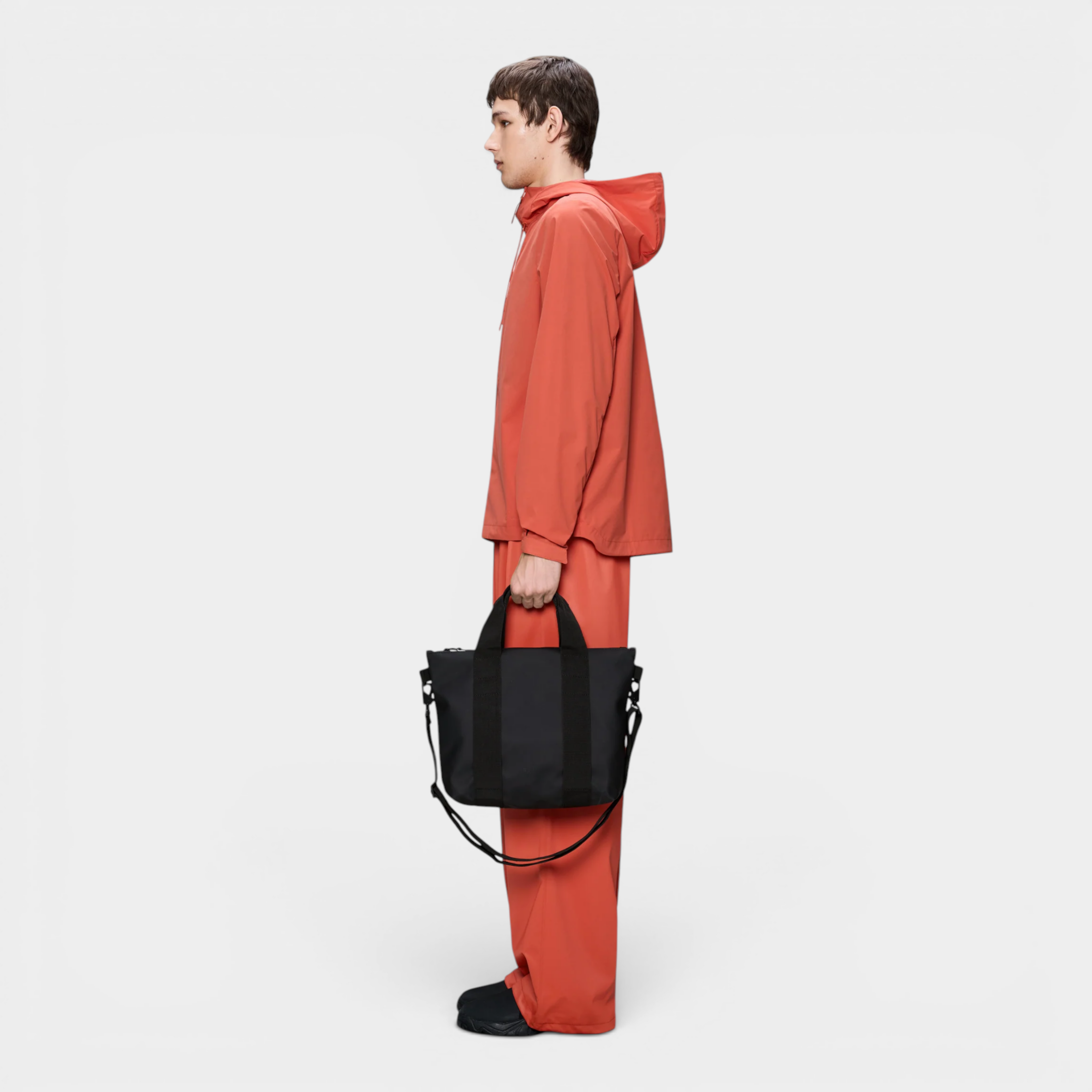 Rains Borsa Tote bag micro - Nero
