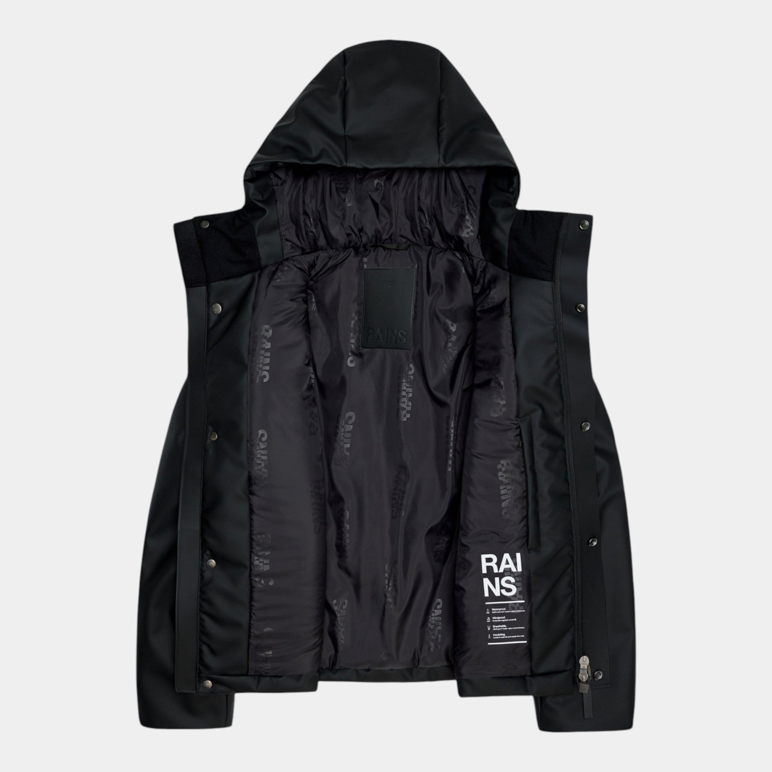 Rains Parka impermeabile - Beige