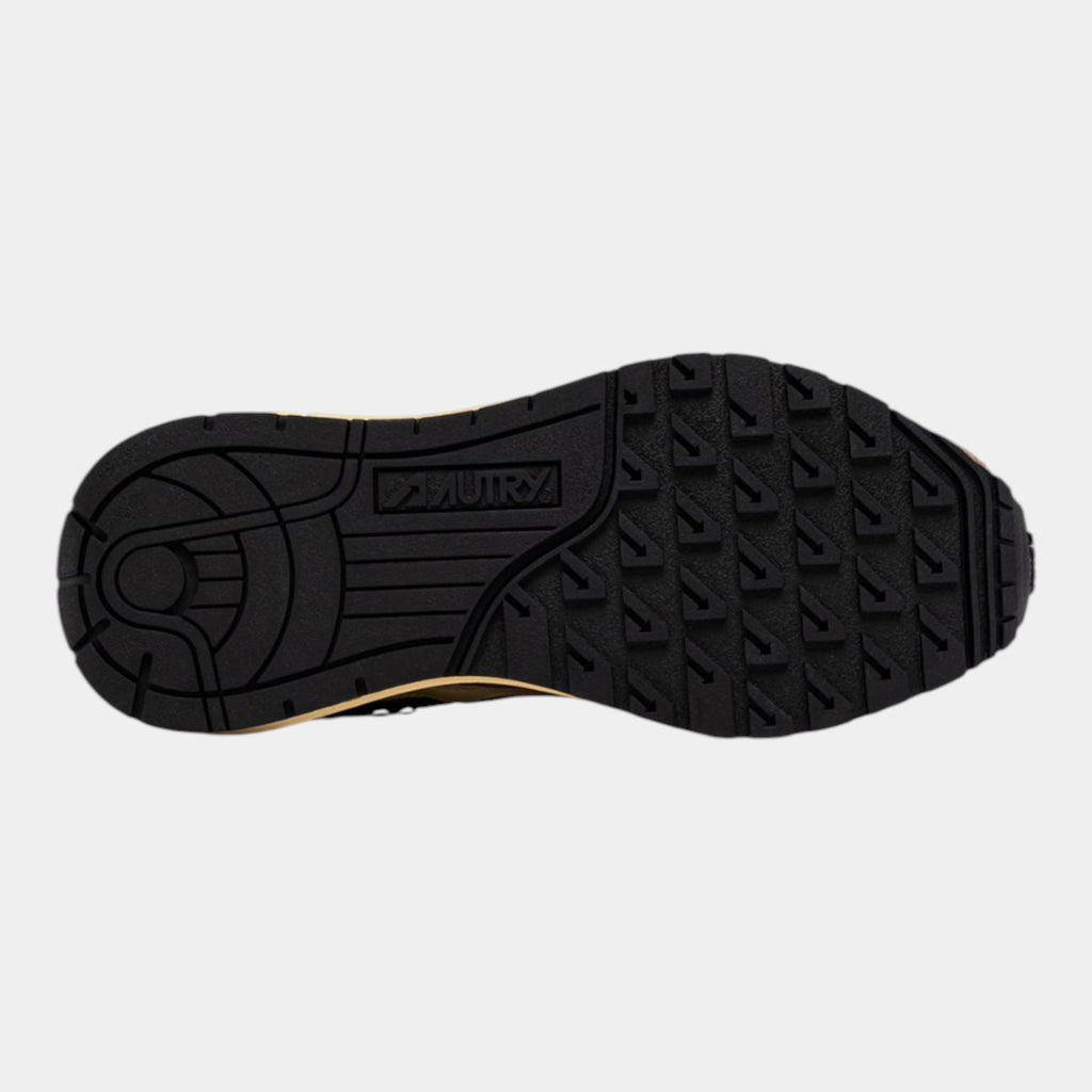 Autry Sneakers Reelwind in Nylon e Suede - Cioccolato