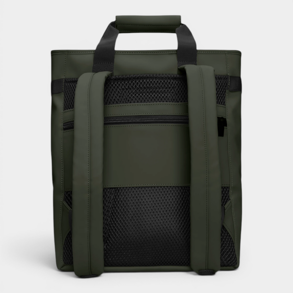 Rains Borsa Texel tote Backpack - Verde