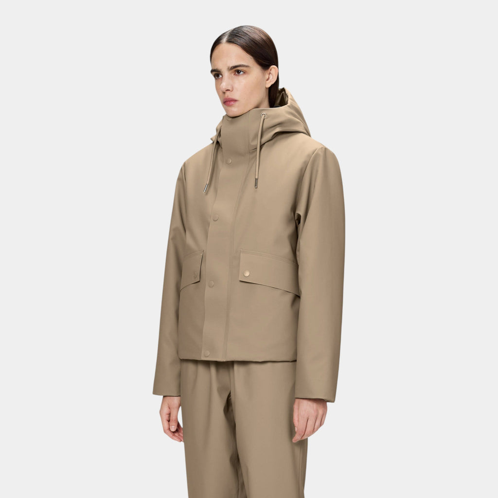 Rains Parka impermeabile - Beige