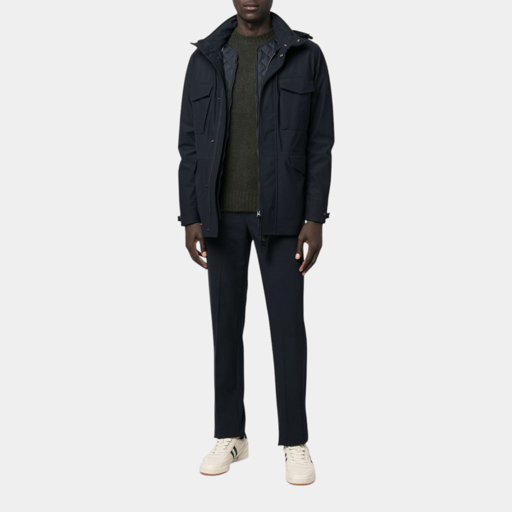 Aspesi Maglia in lana grattata - Verde