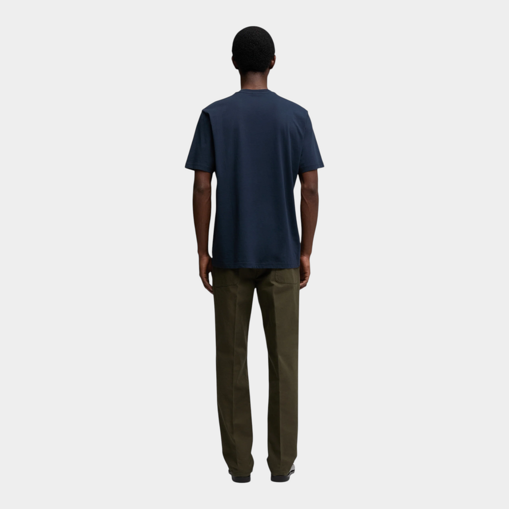 Aspesi Tee shirt con taschino in jersey di cotone - Blu