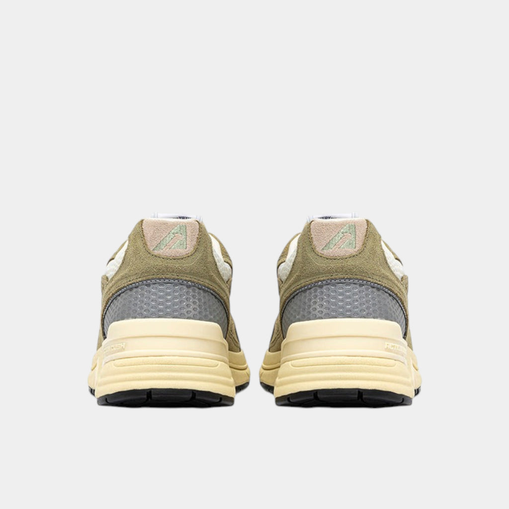 Autry Sneakers Hyperway in mesh e suede - Salvia