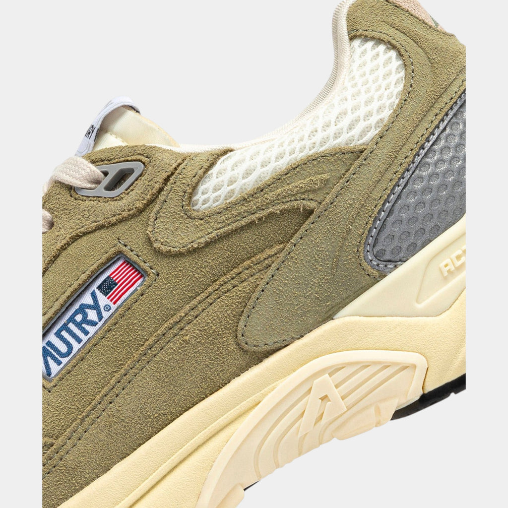 Autry Sneakers Hyperway in mesh e suede - Salvia