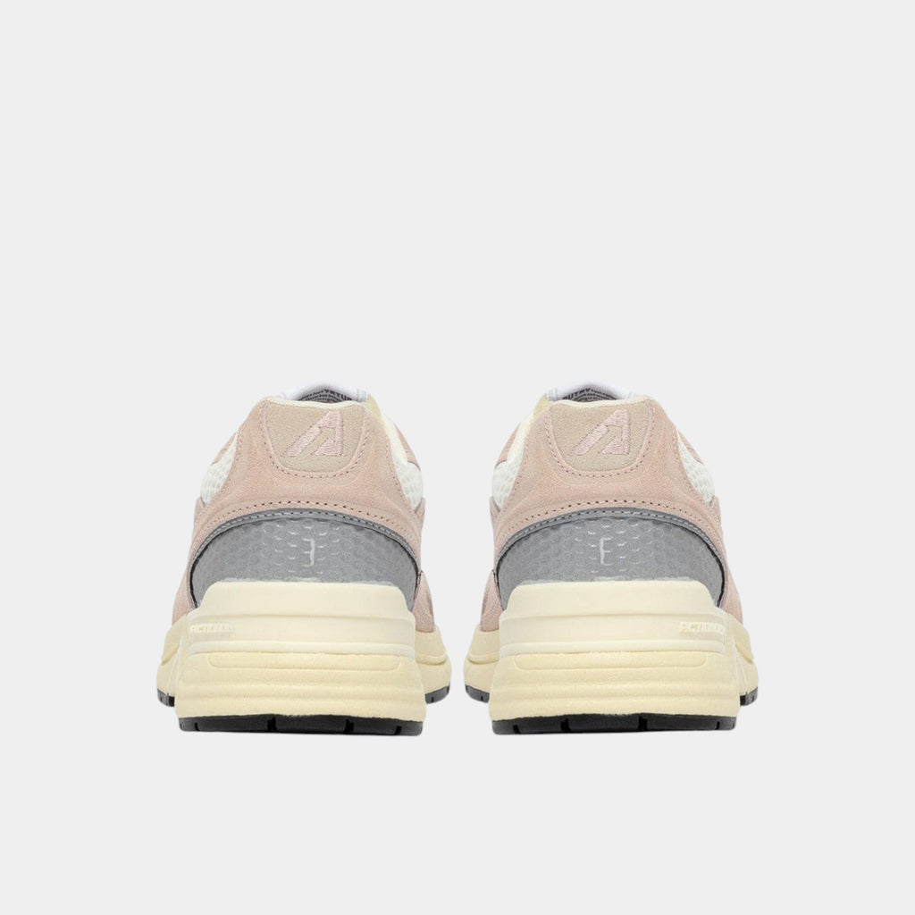 Autry Sneakers Hyperway in mesh e suede - Rosa chiaro