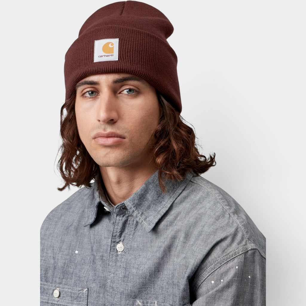 Carhartt Wip Cappello Acrylic Watch - Bordeaux