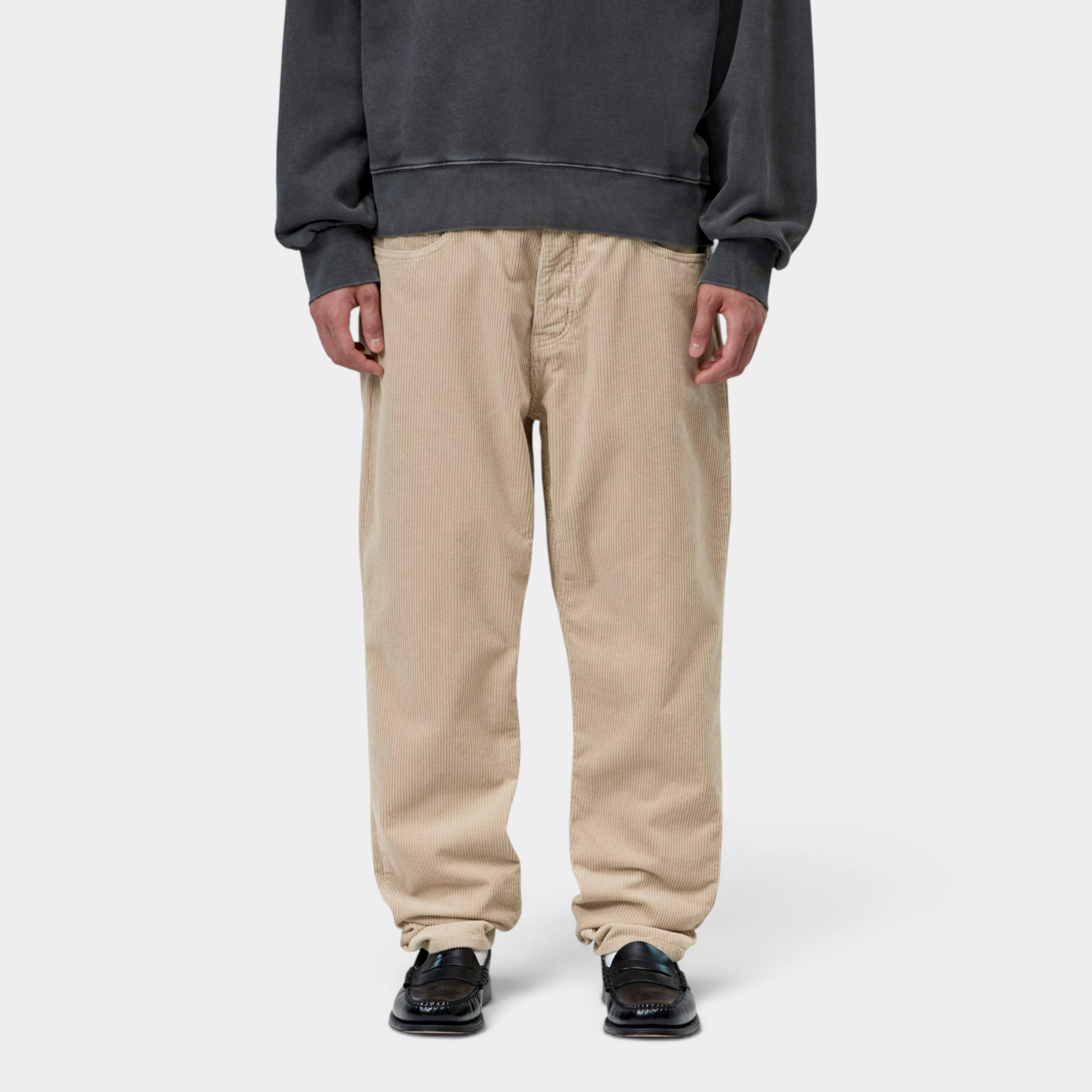 Carhartt Wip Pantaloni Newel in velluto a coste - Beige