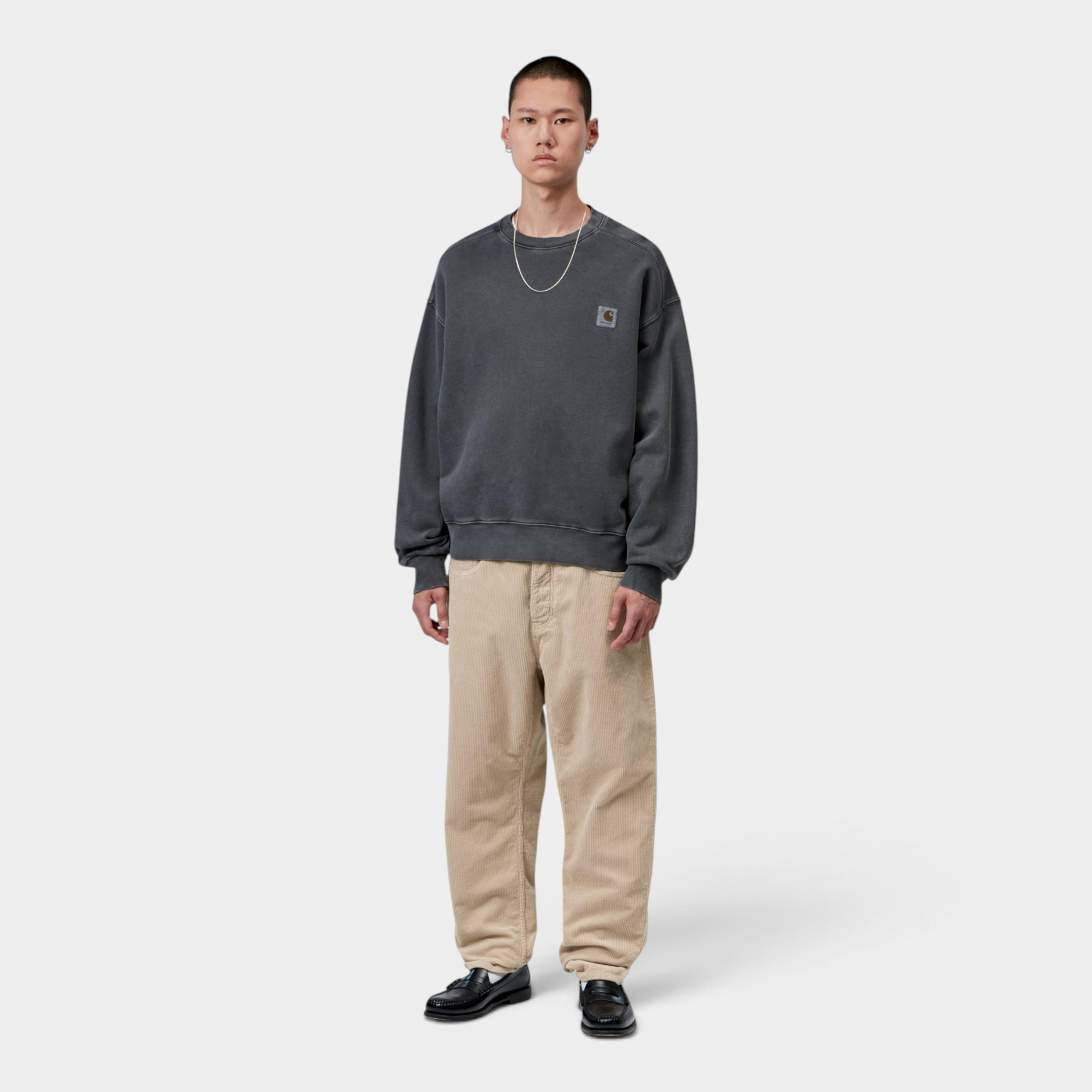 Carhartt Wip Pantaloni Newel in velluto a coste - Beige