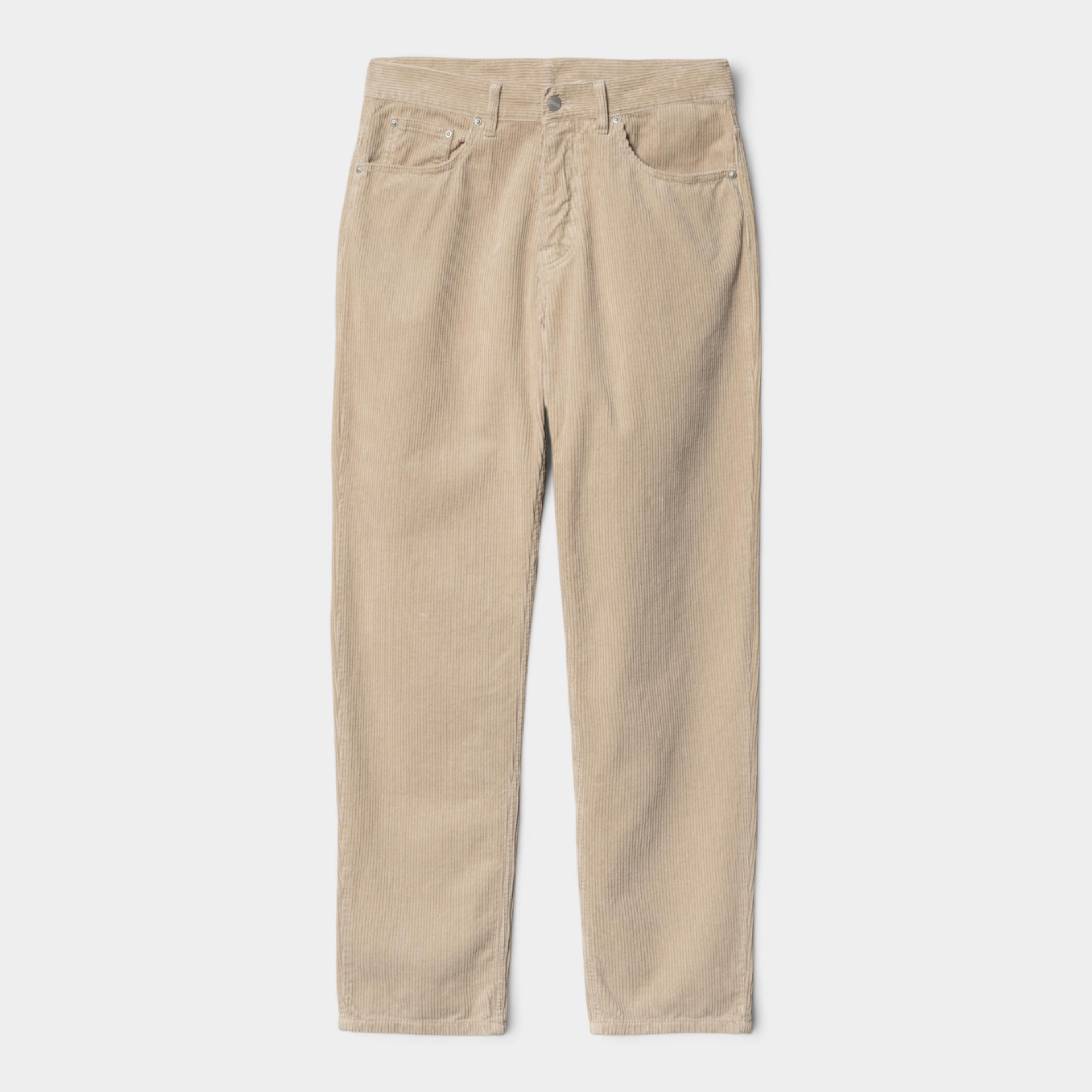 Carhartt Wip Pantaloni Newel in velluto a coste - Beige