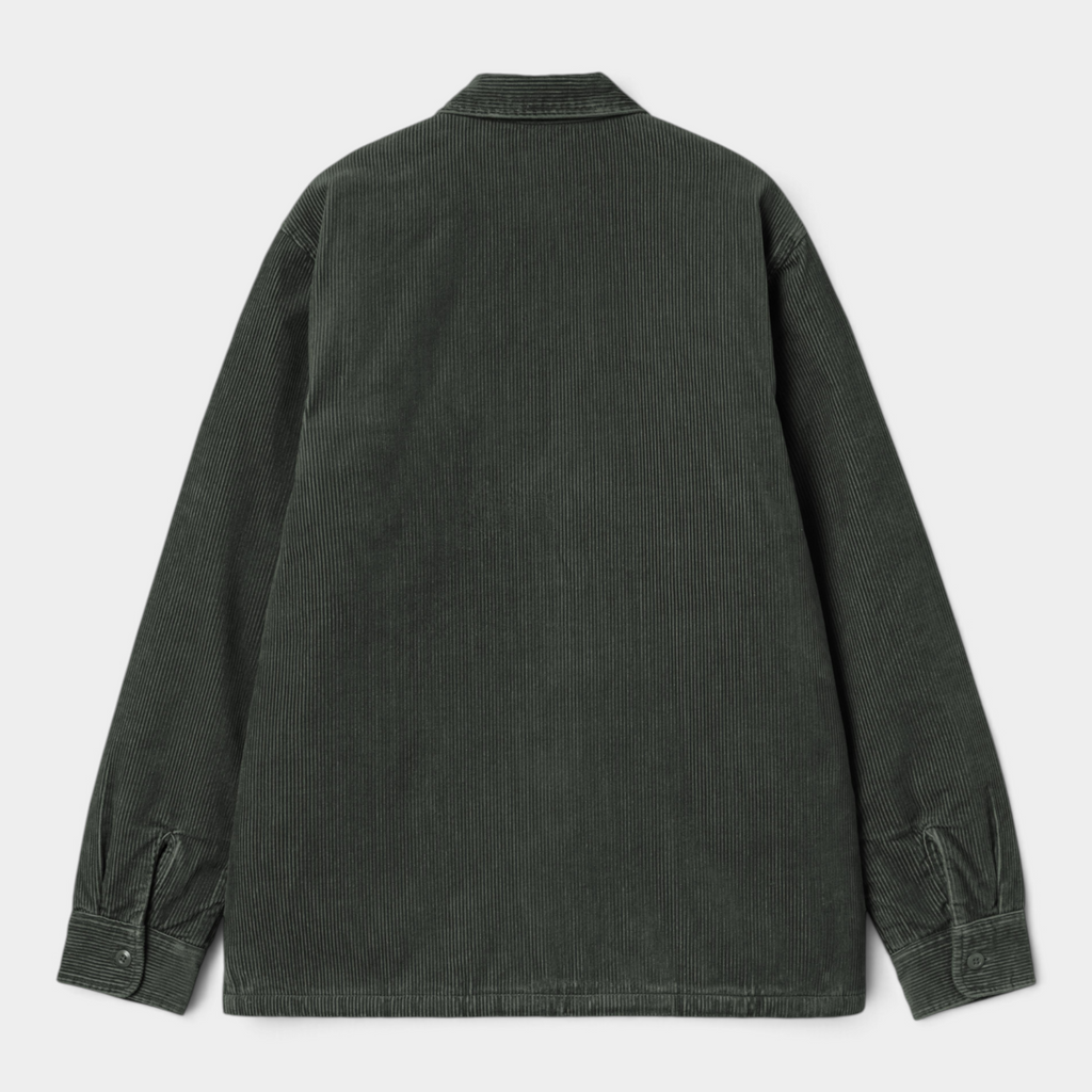 Carhartt Wip Overshirt Whitsome in velluto a coste - Verde