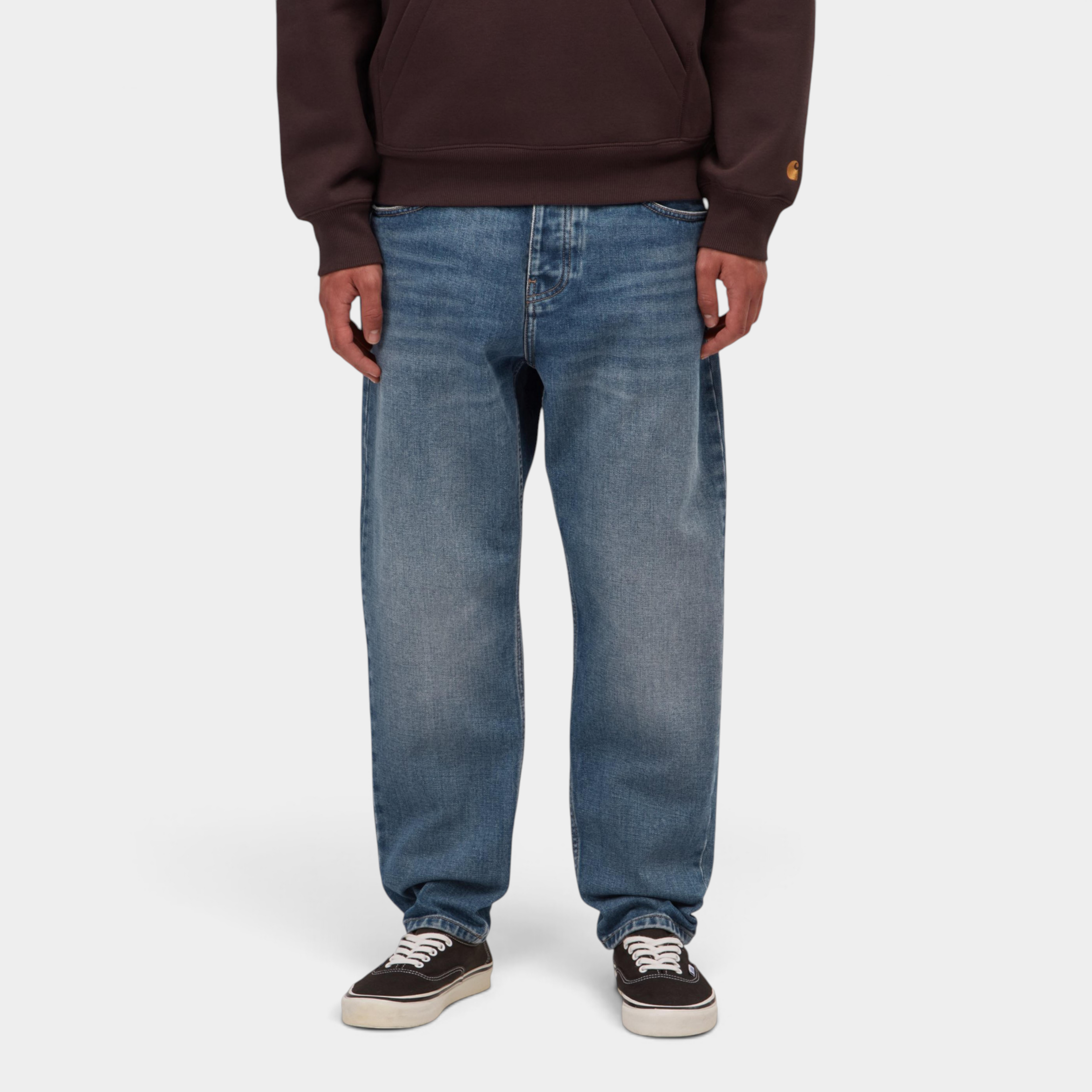 Carhartt Wip Jeans Newel - Blue dark used