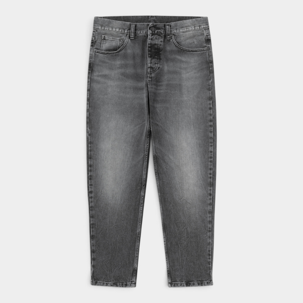 Carhartt Wip Jeans Newel in denim slavato - Nero