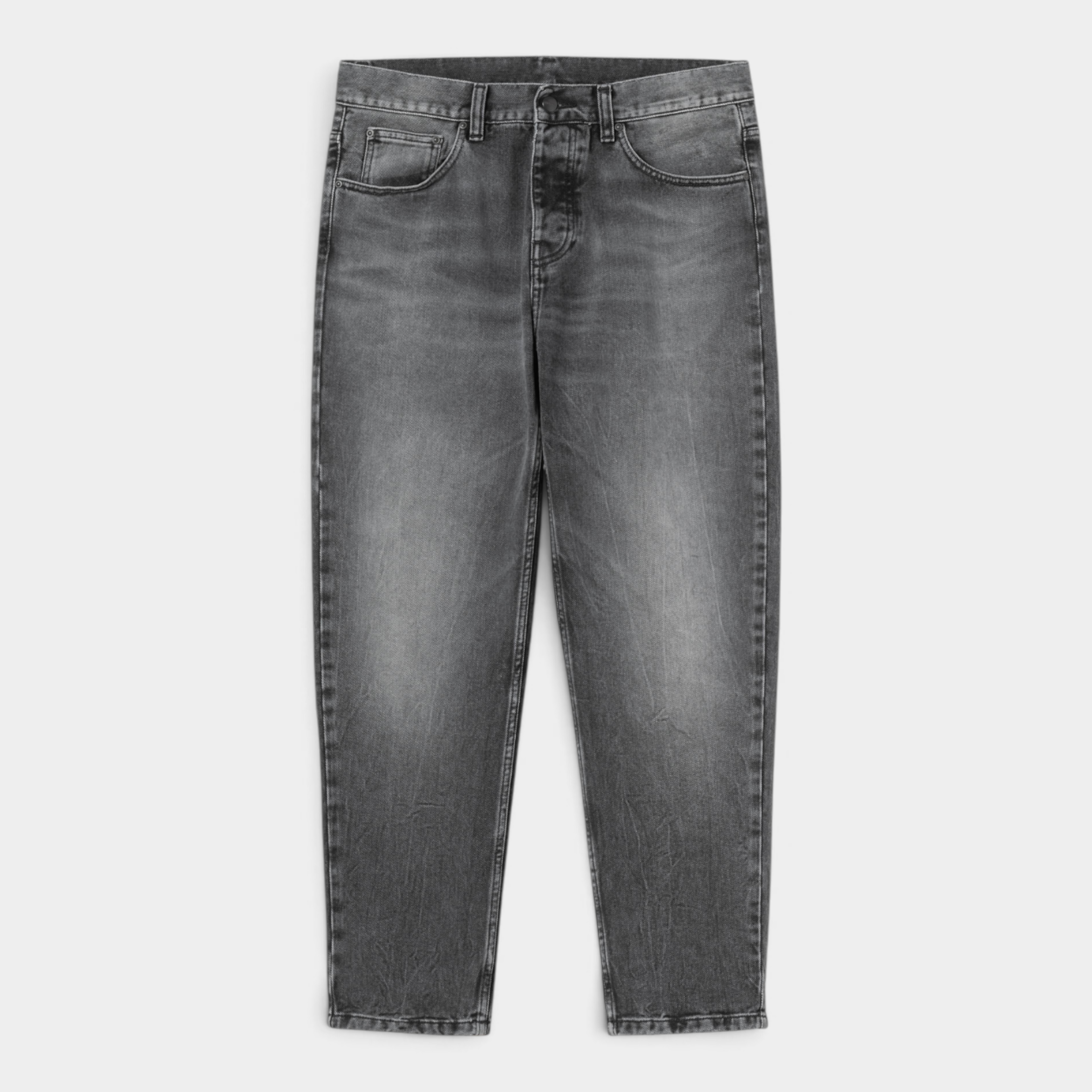 Carhartt Wip Jeans Newel in denim slavato - Nero