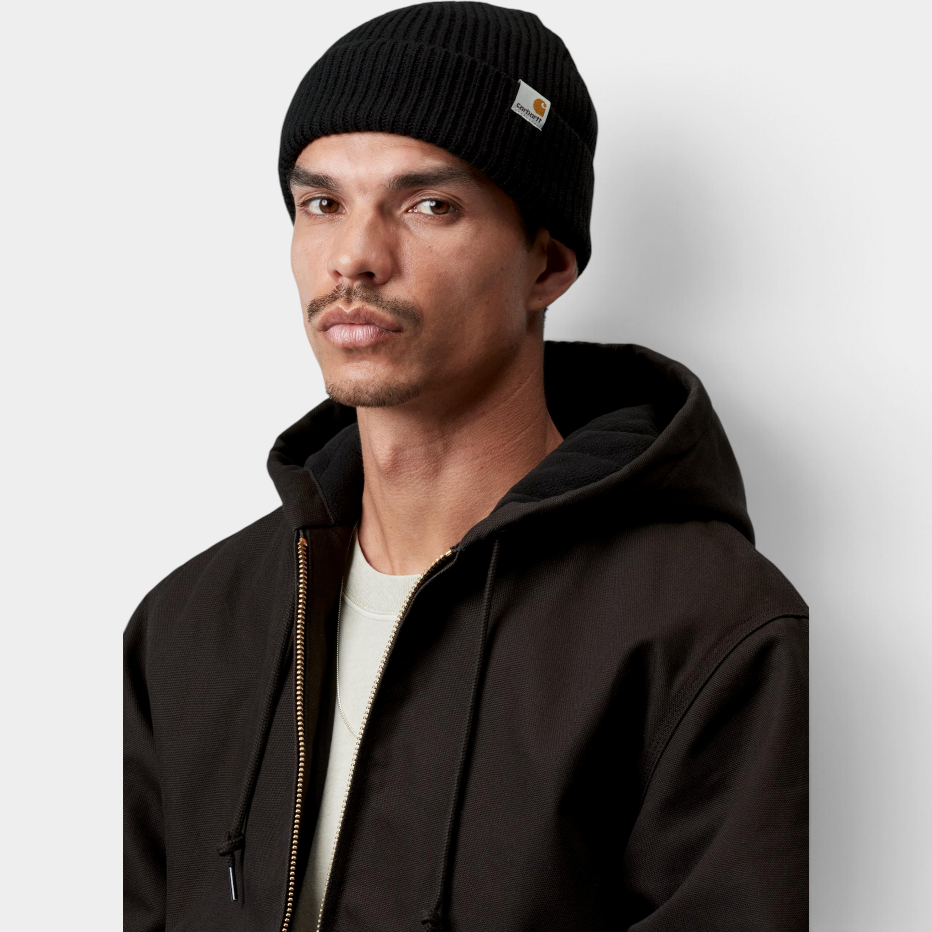 Carhartt Wip Cappello Gabe beanie misto cachemire - Nero